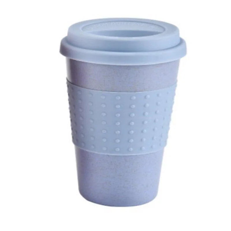 1PC Wheat Straw Mug Creative Drinkware Reusable Bamboo Fibre Ecoffee Cups Eco Friendl alternate view