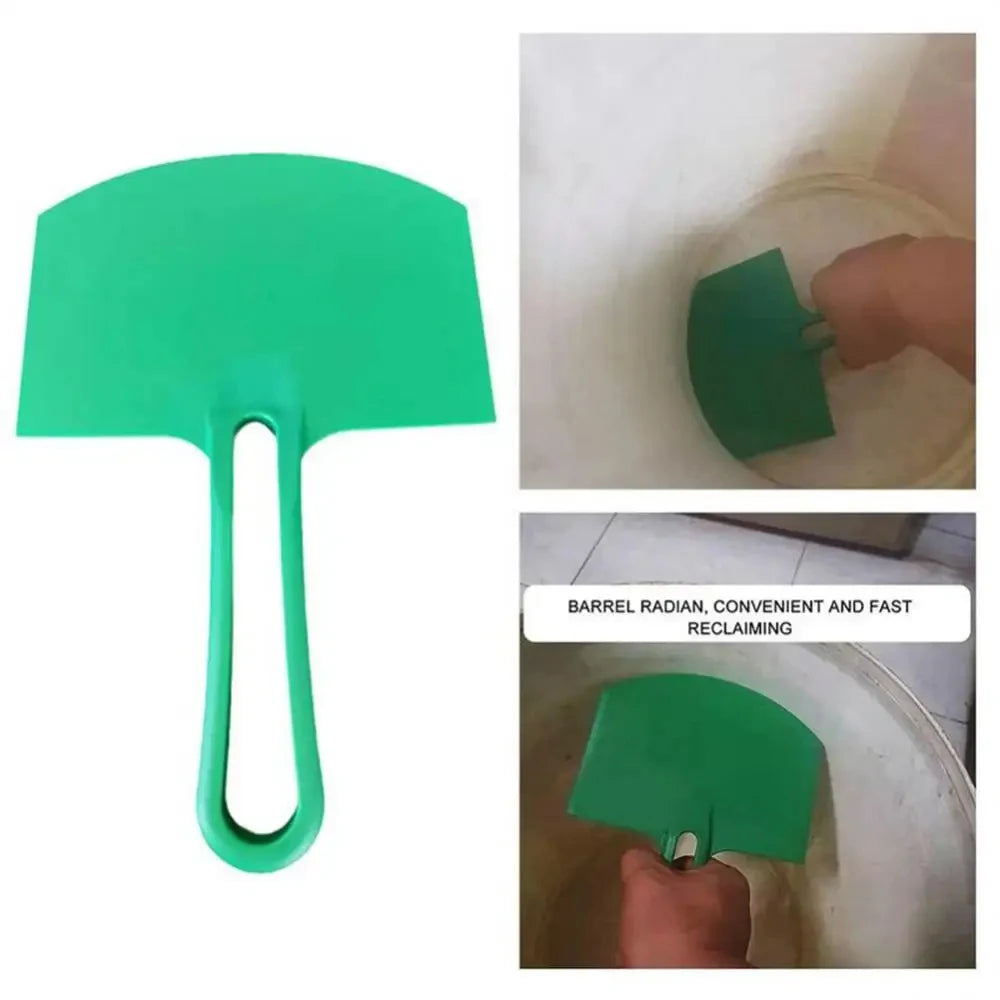 1/2Pcs Curved Bucket Scoop Scraper Spackle Paint Putty Knife Drywall Finishing Plaster Scraping Decals Patch Construction Tools