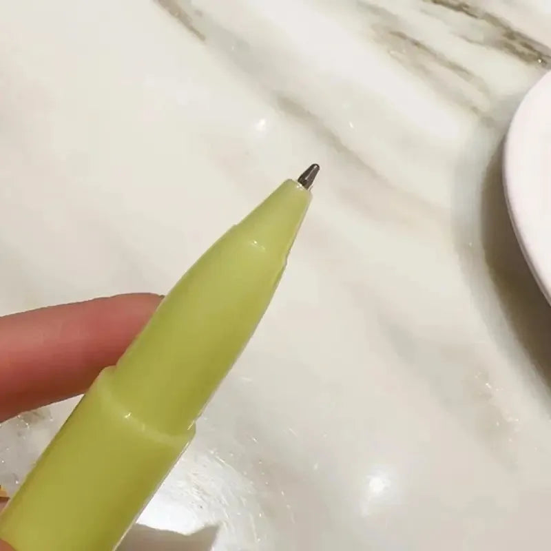 Furry Mechanical Boxing Stress Relief Pen Cartoon Funny Big Mouth Ballpoint Pen Offic lifestyle view