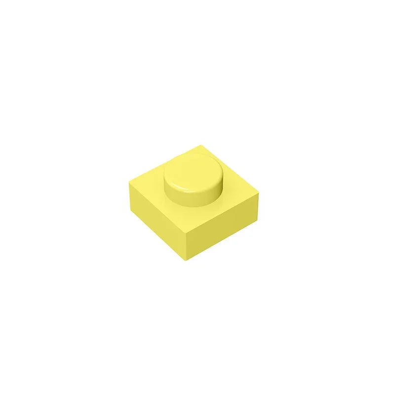 Gobricks GDS-501 Plate 1 x 1 | Compatible Building Block for Creative Builds