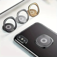 Ultra-thin Phone Stand Finger Ring Holder 360° Degree Rotation Folding Metal Phone Stand Mount Smartphone Holder for Phone