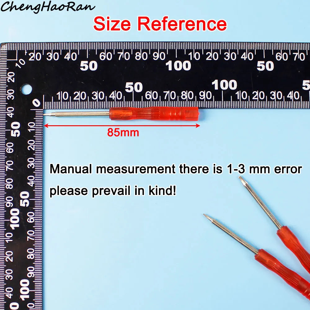1 Set Screwdriver Kit | Triwing Repair Tools for Wii, GBA SP, DS Lite, NDSi, Xbox O additional angle