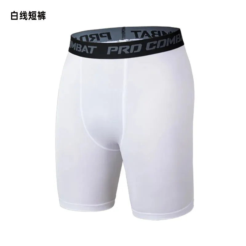 Men's Compression Leggings | Quick-Dry Sports Tights for Running and Training lifestyle view