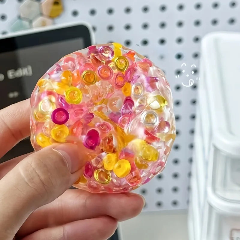 Squishy Balls Ice Beads Squeeze Toy Super Soft Mochi Fidget Toys Slow Rebound Toy f additional angle