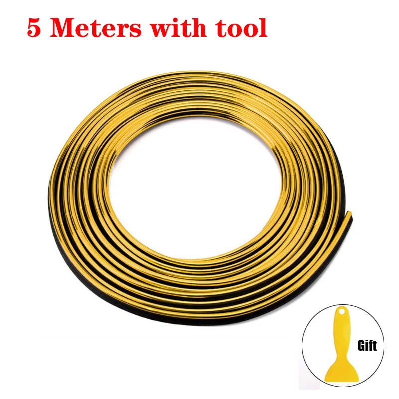 Flexible Car Moulding Decoration Strips Interior Trim lifestyle view