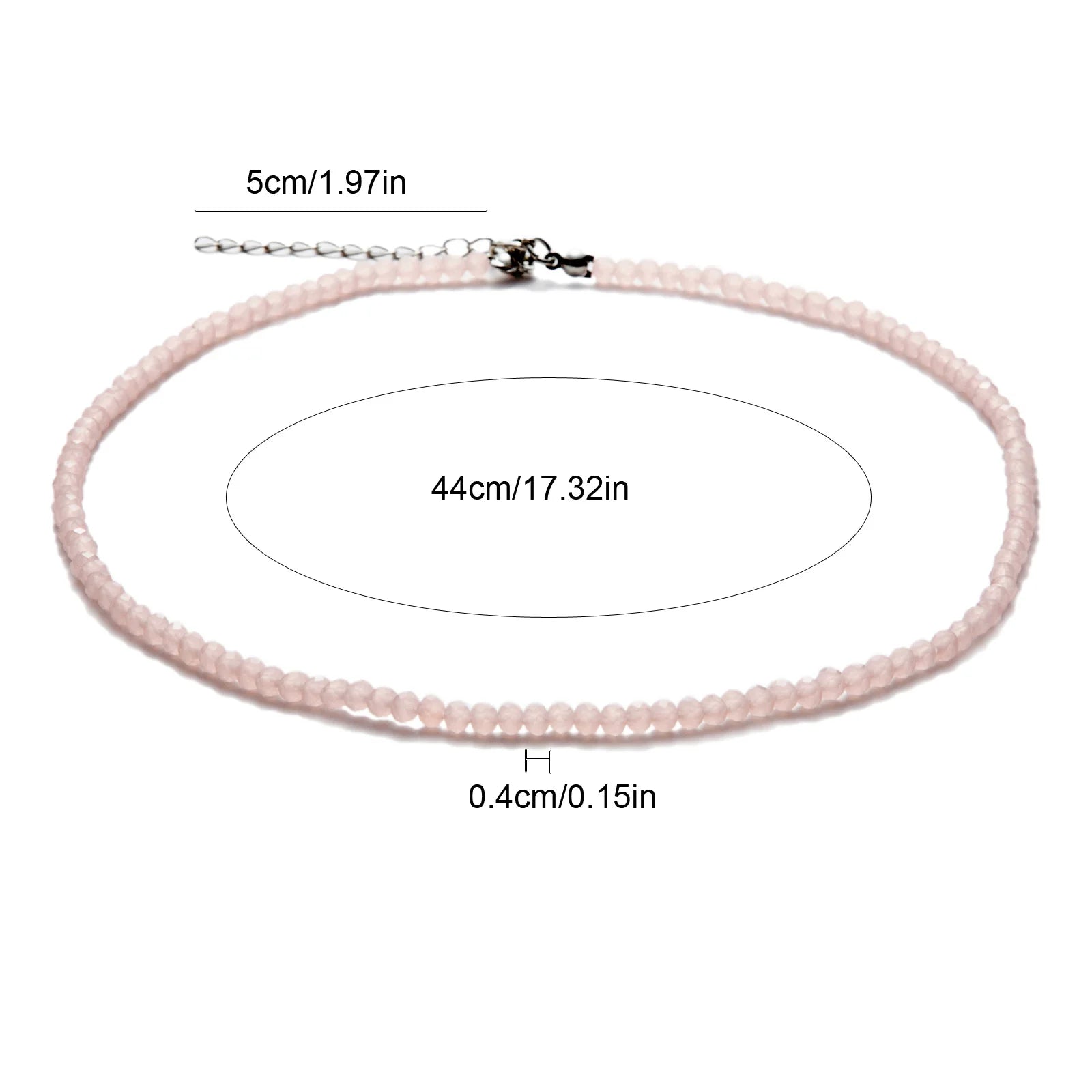Simple Black Beads Short Necklace for Women Chokers Femme Ladies Party Necklace Fas additional angle