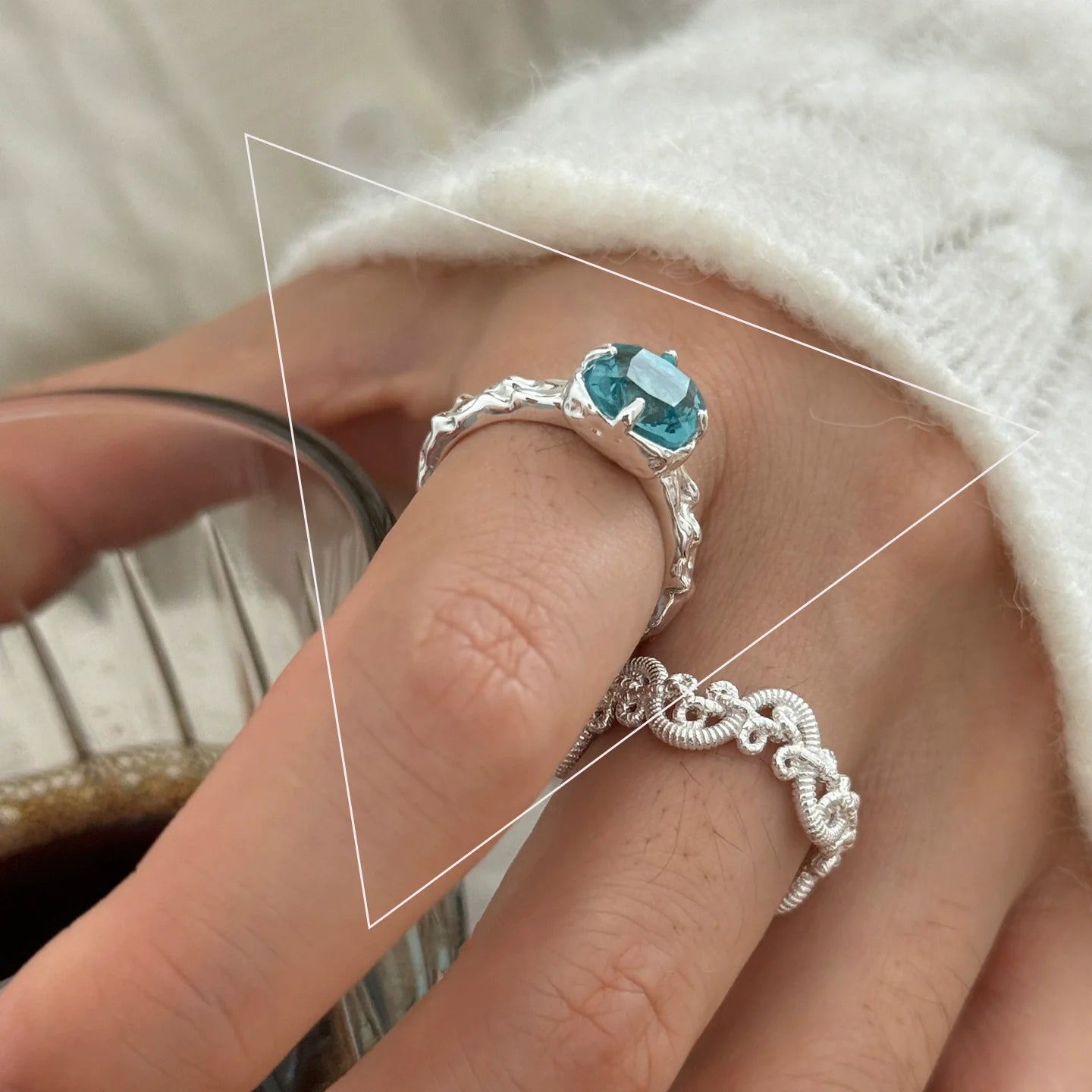 Sterling Silver Bow Ring for Women