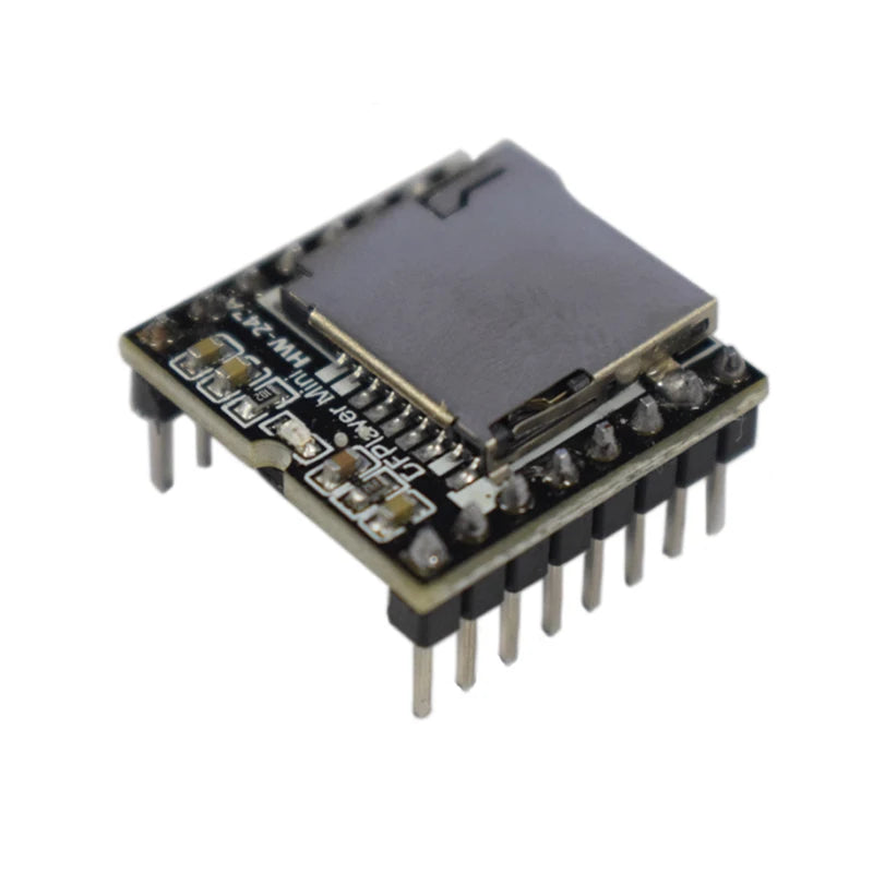 DFPlayer Mini MP3 Player Module | 16P TF Card U Disk Audio Voice Board alternate view
