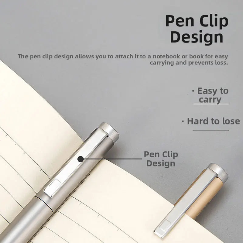 Metal Sign Pen 0.5mm Gel Ink Pens Golden Silver Color Metallic Writing Pen Office