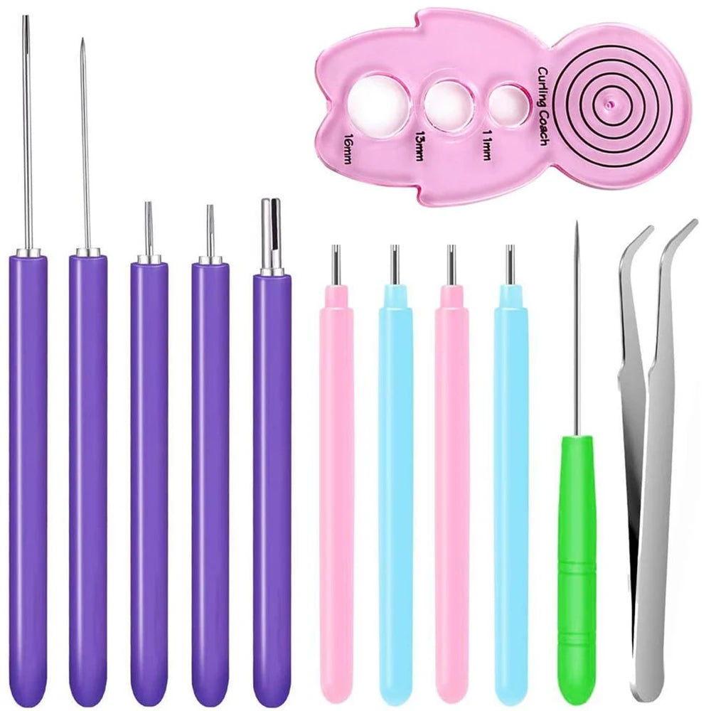 Paper Quilling Tools Set | Slotted Needle Pen Kit for DIY Paper Craft detail view