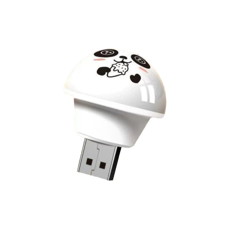 USB Panda Smart Voice Control Night Light | AI-Enabled Bedside and Camping Lamp alternate view