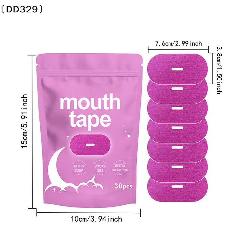 Snoring Relief Sleep Tape | Nose Breathing Aid for Better Rest additional angle