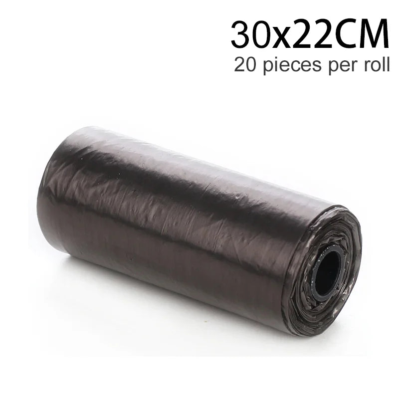 1/2/3Pcs Car Trash Can (with Lid) Contains 60 (300) Garbage Bags, Small Car Trash Can lifestyle view