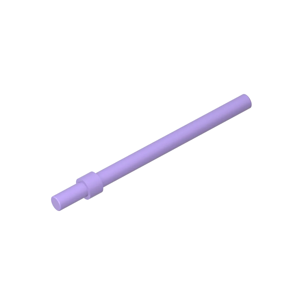Gobricks GDS-905 Bar 6L with Stop Ring | Technical Building Block Piece Compatible wi alternate view