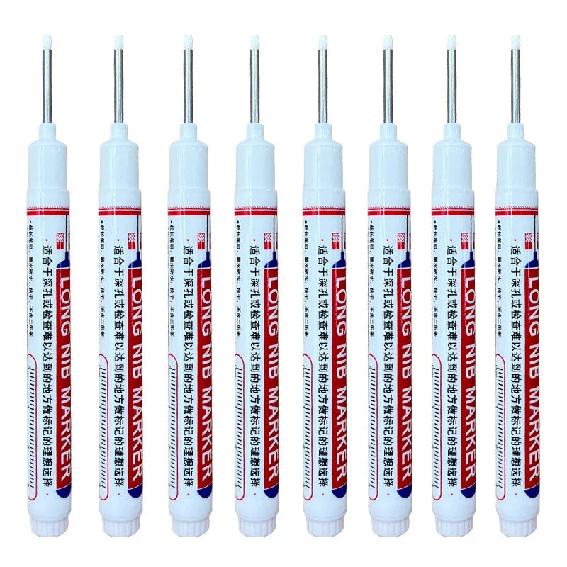 20mm Long Nib Markers for Deep Hole Marking | BSIDE Multi-Purpose Pen Set alternate view