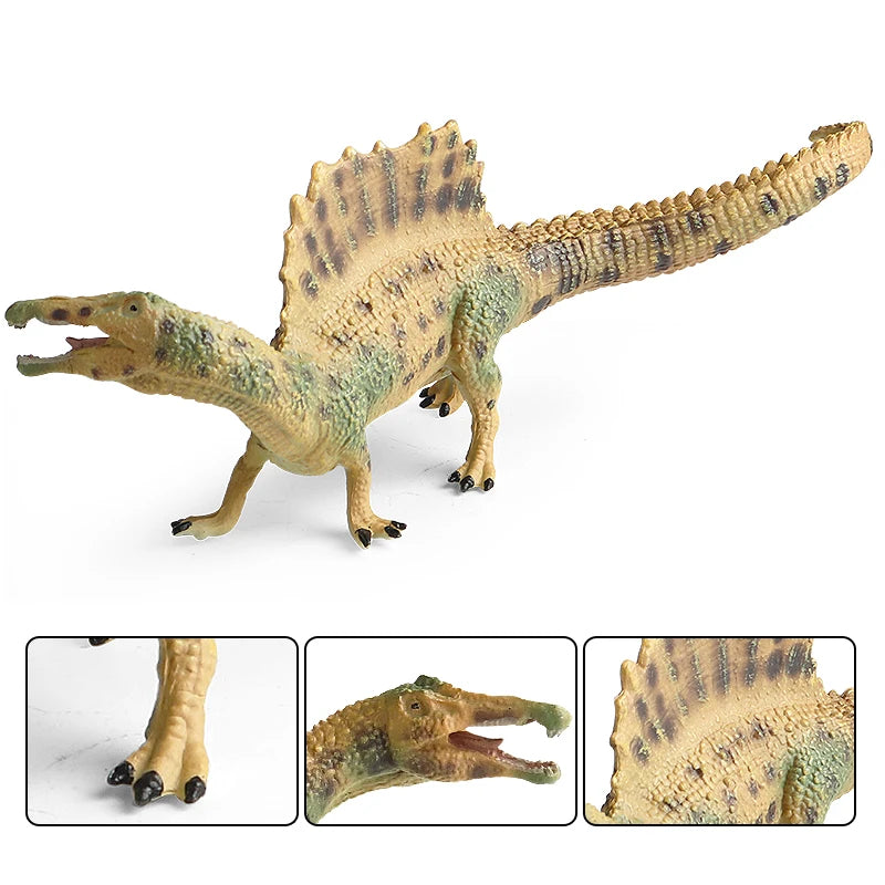 Oenux Jurassic Dinosaurs Action Figures Set | 5 Realistic PVC Models Collection Toy alternate view