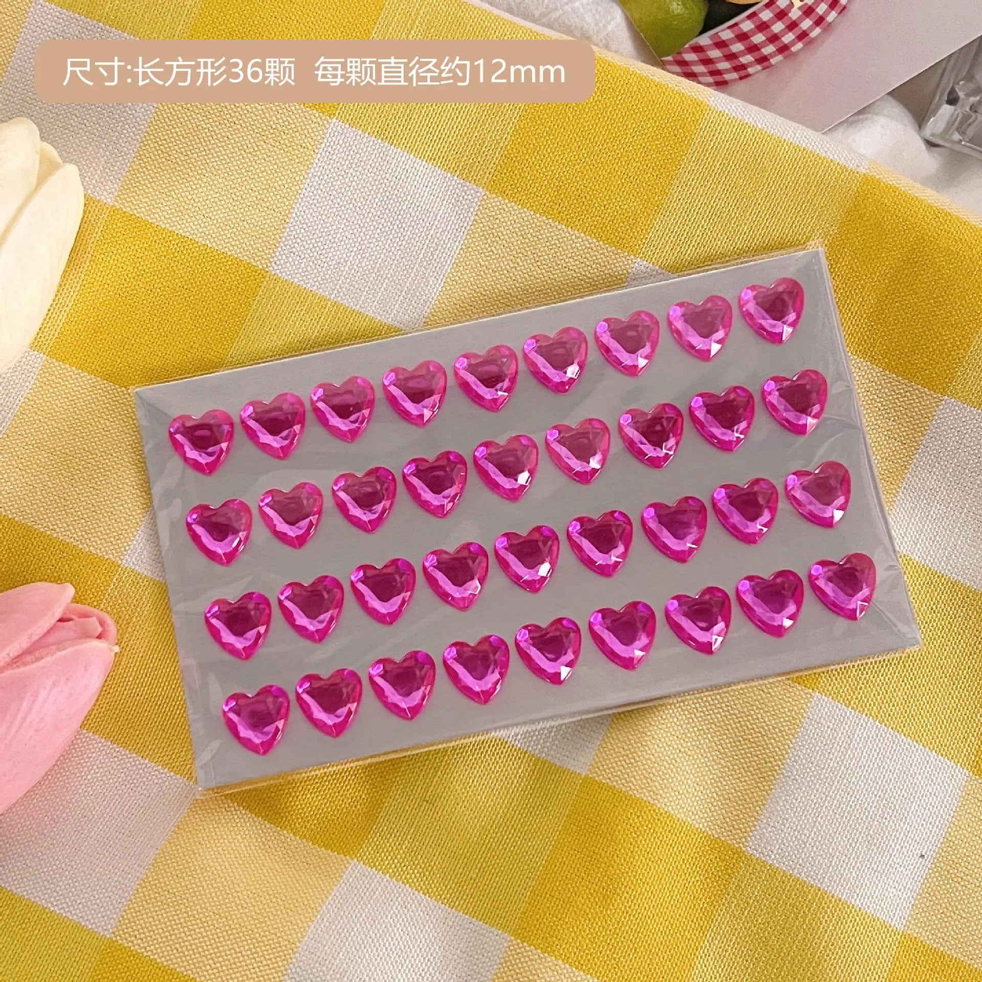 Heart Stickers 3D Stereoscopic Crystal Heart Shining Sticker for DIY Scrapbook Journal Kids Stationery Reward Supplies Stickers