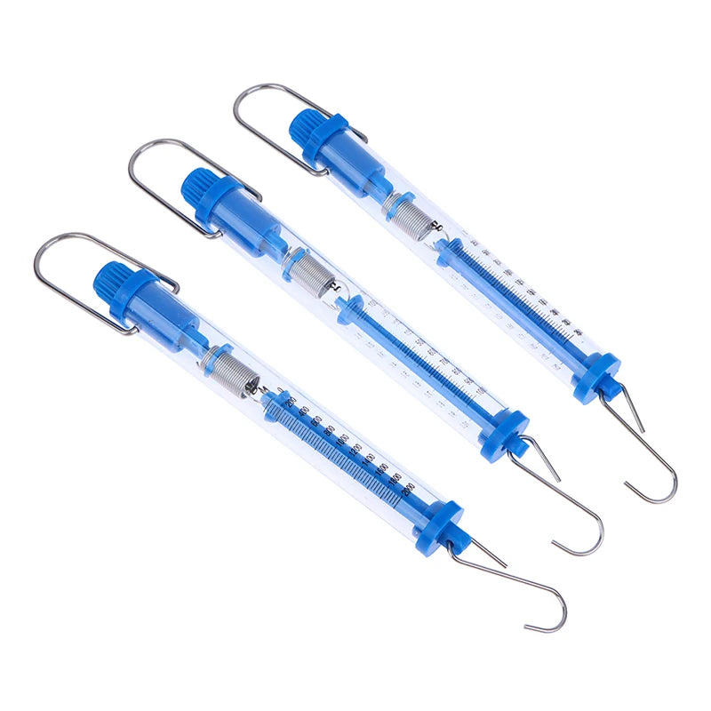 Tubular Spring Scale Dynamometer | Plastic Newton Meter for Classroom Science Labs detail view