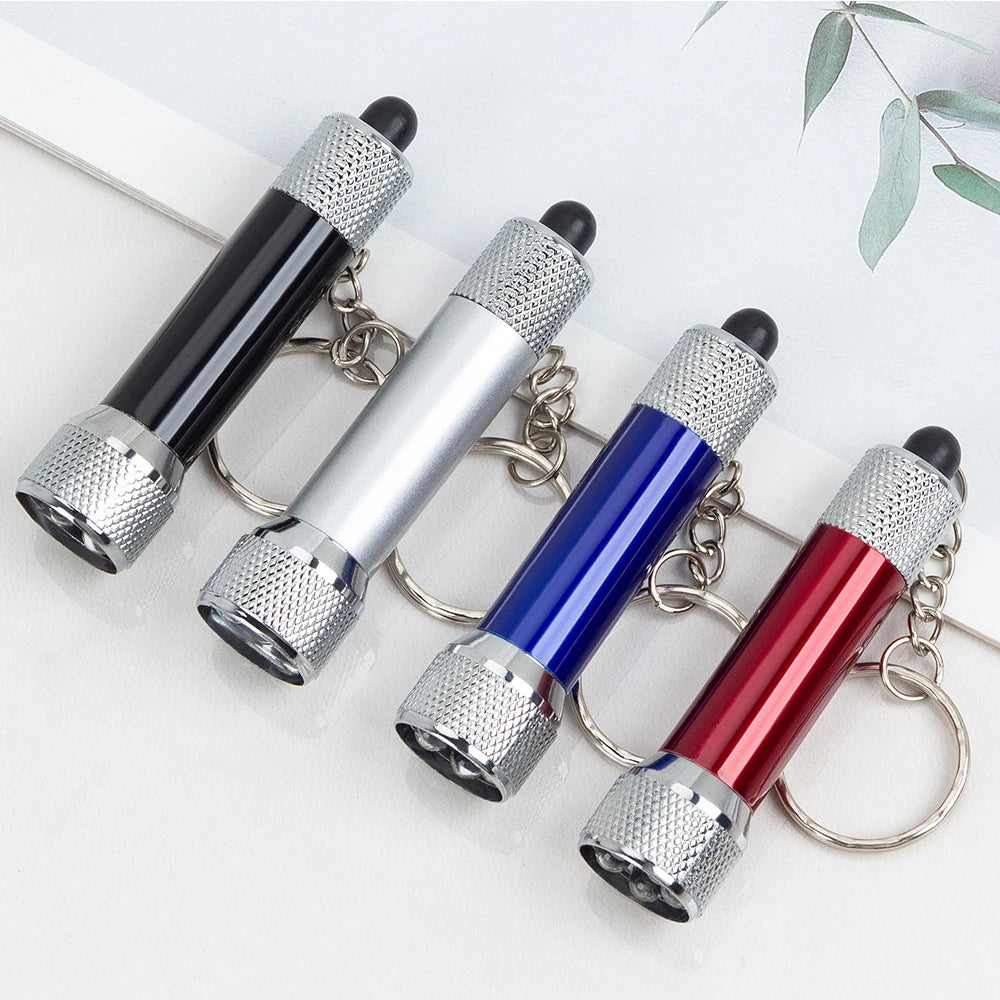Mini Keychain LED Flashlight | Pocket Emergency Light close-up view