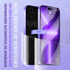 4Pcs Full Cover HD Hydrogel Film For iPhone 14 11 15 12 13 Pro Max 7 8 14 Plus Screen Protector iPhone 13 12 Mini X XR XS MAX SE