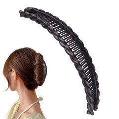 Acrylic Banana Hair Clip Fishtail Ponytail Clip for Women alternate view