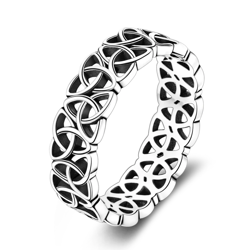 Daisy 925 Sterling Silver Wedding Ring | Sparkling Zircon Engagement Jewelry alternate view