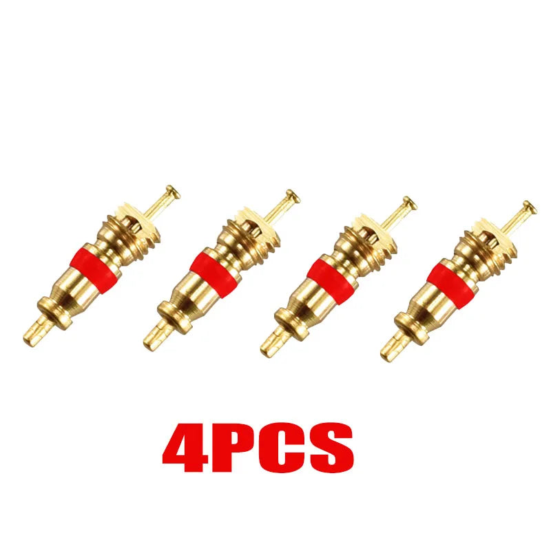 Copper Valve Core Car Motorcycle Bike Tire Valve Core American/US Vacuum Tyre Valve S alternate view