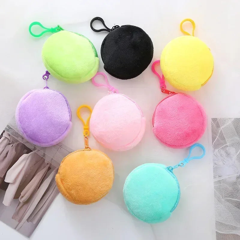 Cartoon Cute Pig Animal Coin Purse | Kawaii Soft Plush Zipper Wallet for Kids additional angle