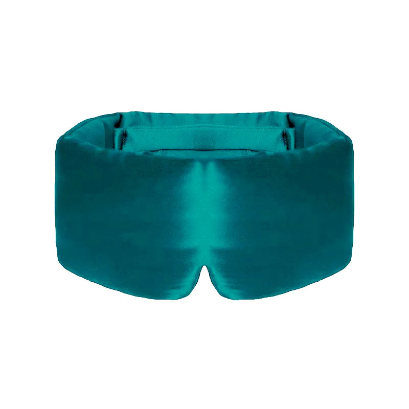 Imitated Silk Sleep Mask | Soft Pressureless Eye Cover for Deep Sleep close-up view