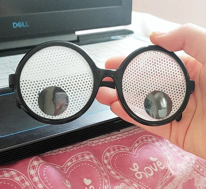 Funny Googly Eyes Goggles Shaking Eyes Party Glasses Toys for Party Cosplay Costume P lifestyle view
