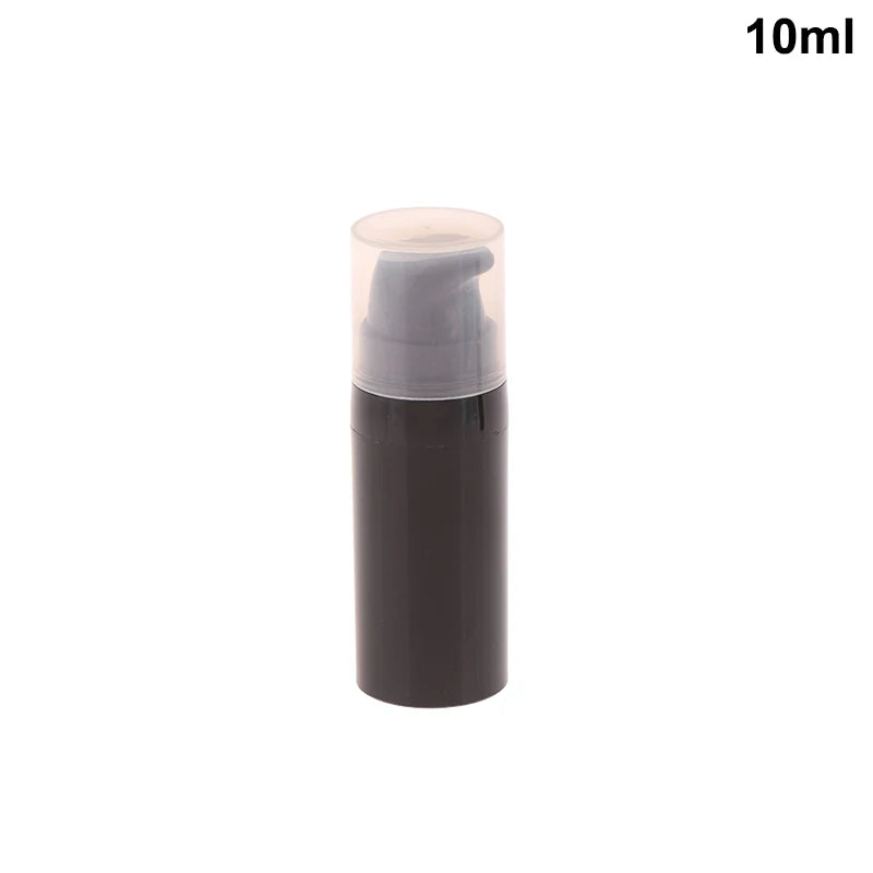 Refillable Lotion Bottles Airless Pump Vacuum Toiletries Container Empty Plastic Cosme close-up view