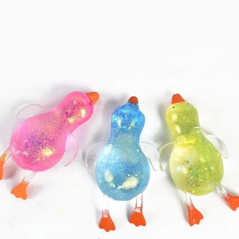 Maltose Colorful Aurora Stress Reliever Toy Cute Slow Rebound Squeezing Venting Toy f lifestyle view