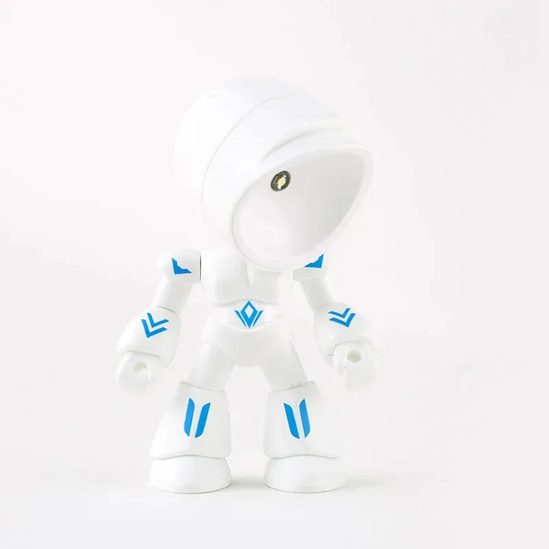 Mini Night Light LED Cartoon Hero Police Desktop Lamp | Cute Bedroom Decor for Kids alternate view