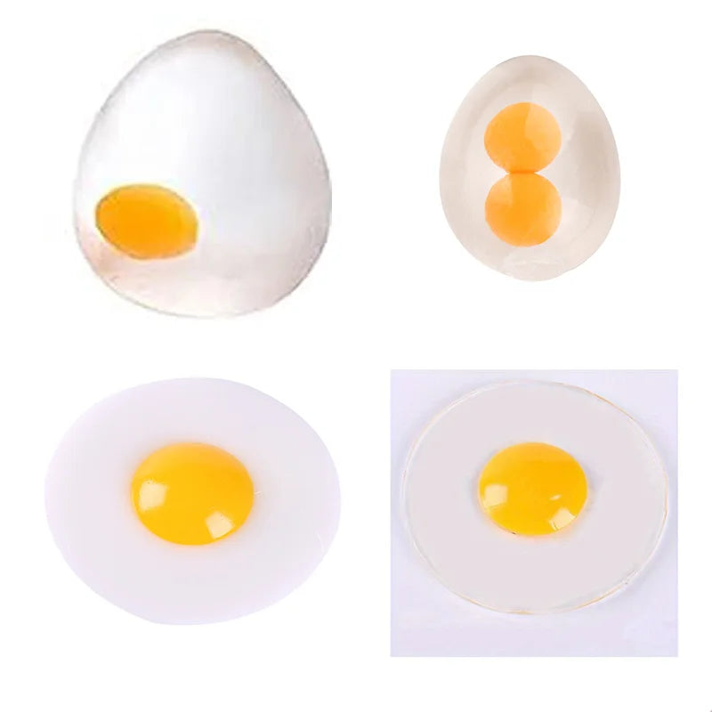 Funky Egg Splat Ball Squishy Toys | Stress Relief Squeezing Fidget Toy for Adults and lifestyle view
