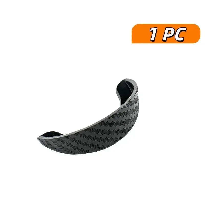 Car rear camera easy to stick protector, car reverse camera carbon fiber rain cover, waterproof, dustproof and sunscreen cover