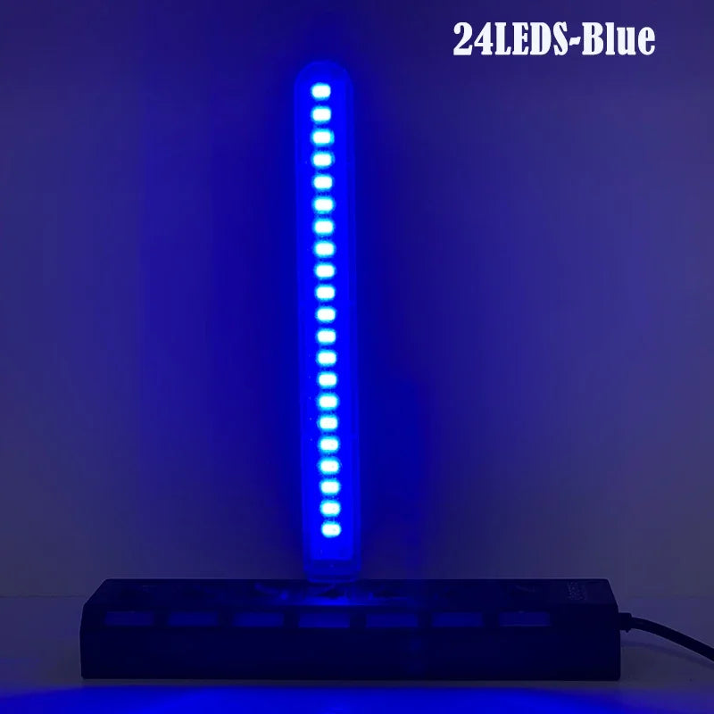 DC5V 24LED USB Night Light | 7 Color Atmosphere Lamp for Live Streaming detail view