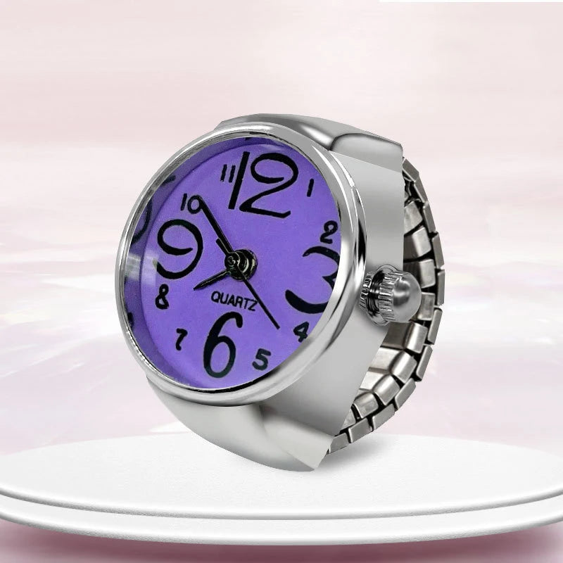Roman Numeral Punk Gothic Finger Clock Jewelry