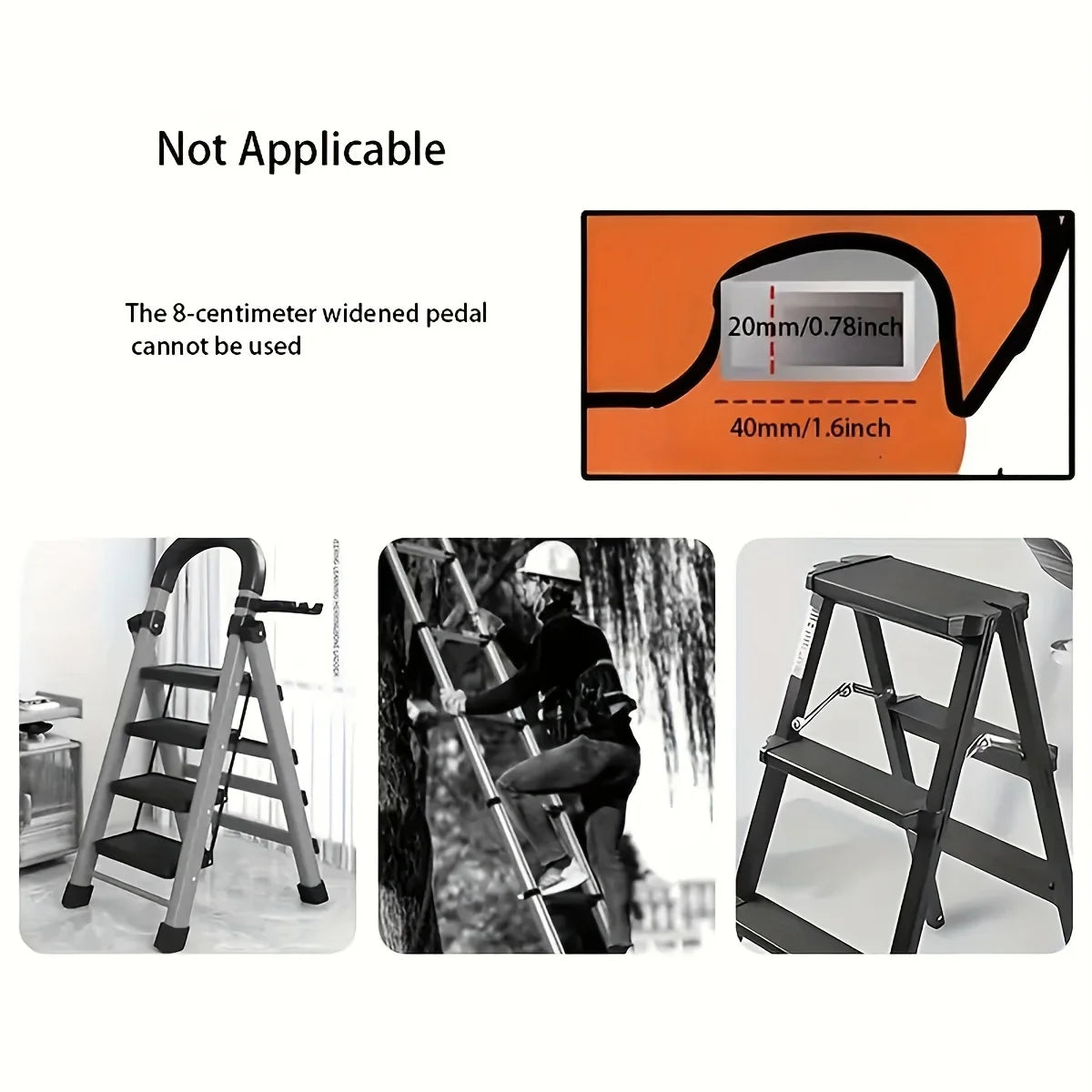 Ladder Multipurpose Tool Pouch | Telescoping Storage Organizer for Hanging lifestyle view