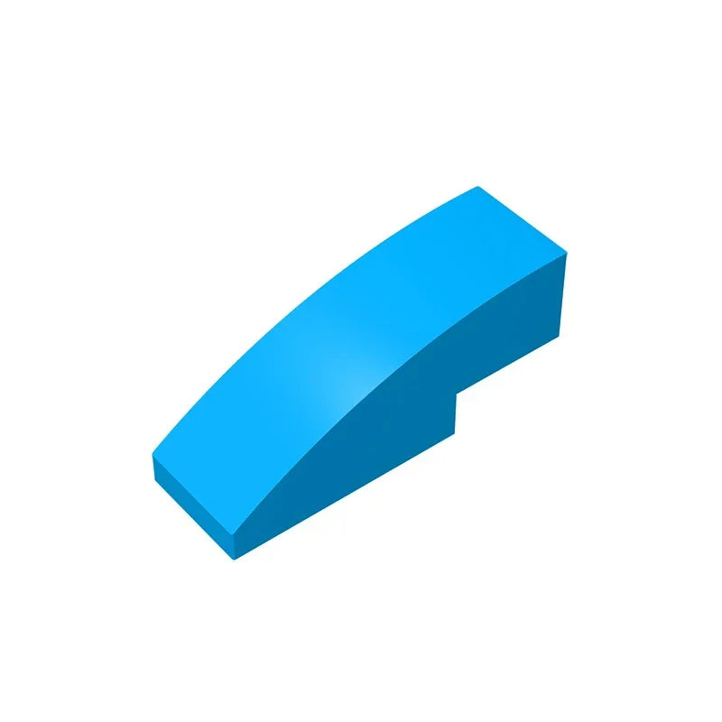 Gobricks GDS-657 Slope, Curved 3 x 1 | Compatible Building Block for Creative Constru lifestyle view
