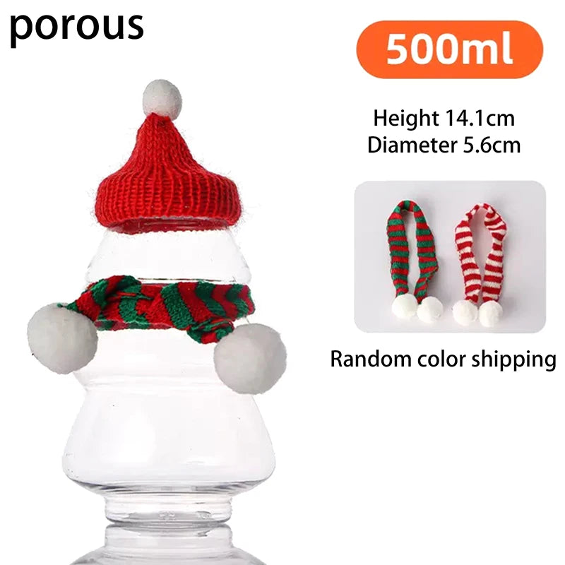 DIY Drink Shaker Bottle 1 Portable Transparent Plastic Bottle for Making Custom Milk Tea detail view