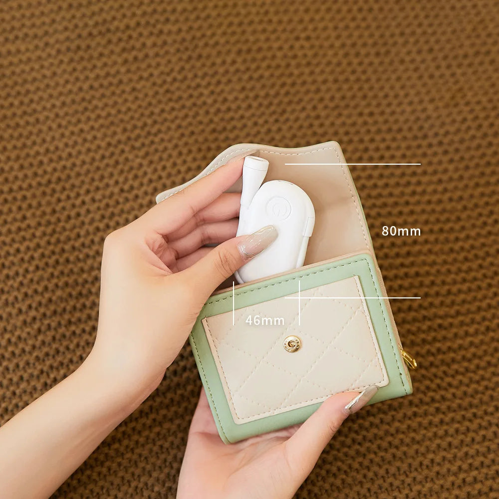 Rechargeable 3-Color Mini LED Book Light | 360° Adjustable Clip Eye Protection Reading close-up view