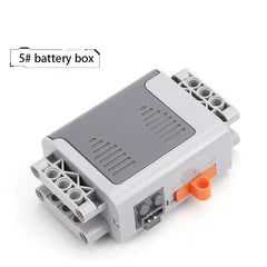 Electric Motor Building Block Set with LED Light and Remote Control