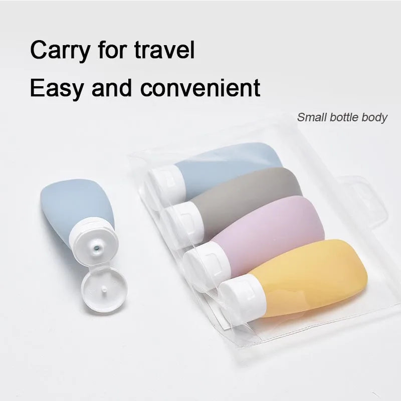 NEW 60ML Travel Containers Set Refillable Travel Bottle Everything for Travel Bottles close-up view
