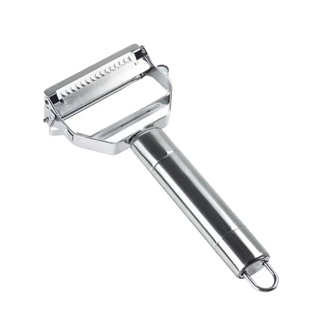 Stainless Steel Double-Head Vegetable Peeler | Multi-Function Kitchen Tool detail view