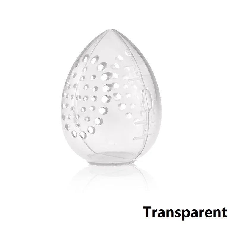 Clear Makeup Sponge Case | Transparent Beauty Blender Holder for Travel detail view