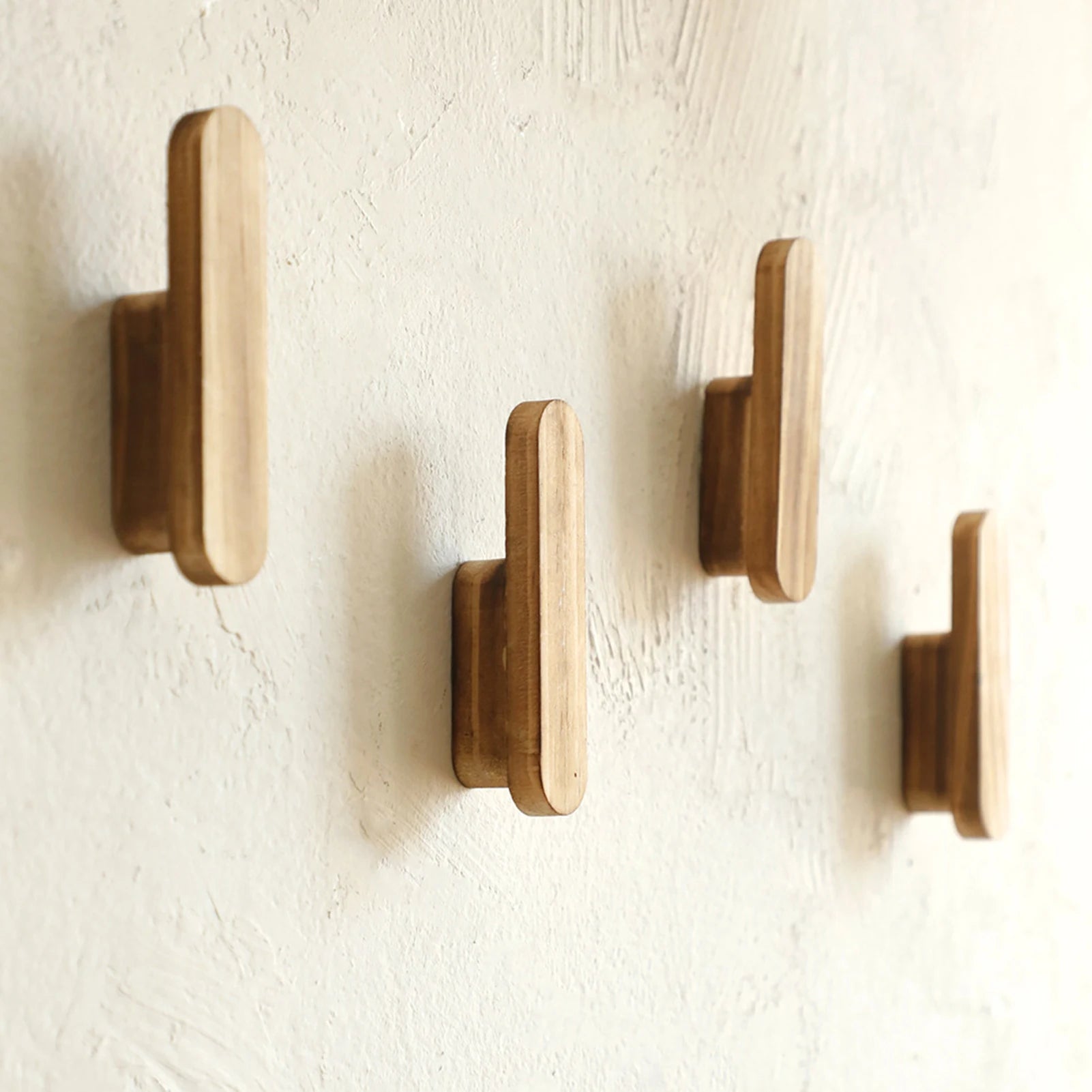 Bohemian Solid Wood Wall Door Back Shelf Simple Home Homestay Bedroom