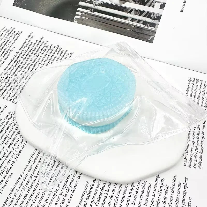 Squishy Stress Relief Toy Hamburger Pinching Cookies | Decompression Venting Toy for alternate view