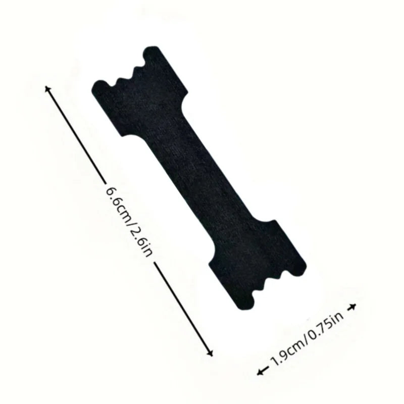 50pcs Black Breathe Right Nasal Strips | Breathable, Comfortable and Reusable for Rest close-up view