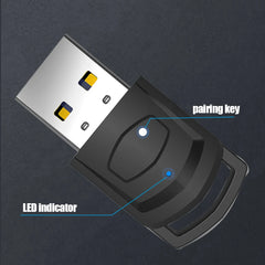 Wireless Bluetooth 5.0 Audio Adapter for PS5 PS4 PC | Low Latency Game Headset Transmitt detail view