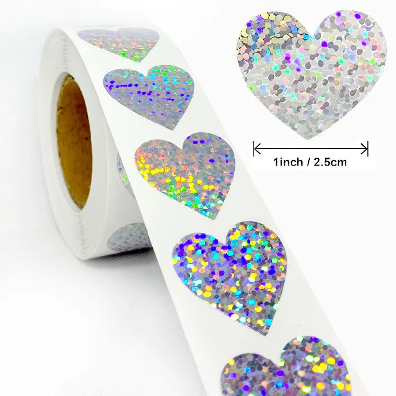 Star Stickers for Thank You Cards and Packaging | Round Labels for Photocard Decor alternate view